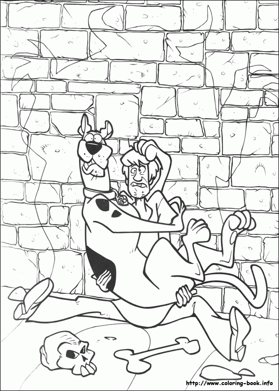 Scooby Doo kolorowanki